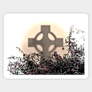 WELSH CELTIC CROSS Sticker